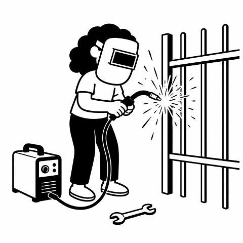 чинить/исправлять